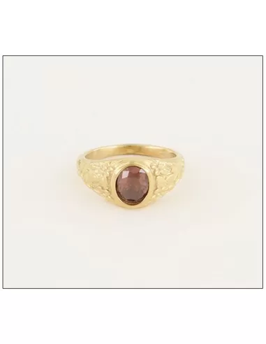 RING VINTAGE RED STONE